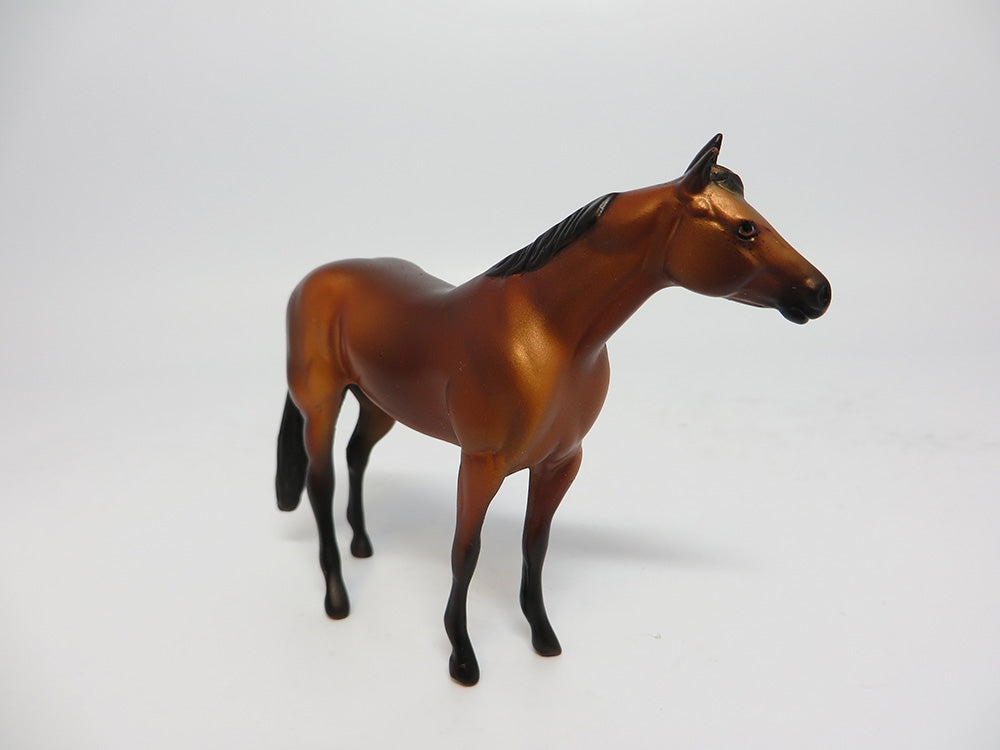 ZIP TYE~OOAK BAY STOCK HORSE CHIP MODEL HORSE 11/31/17
