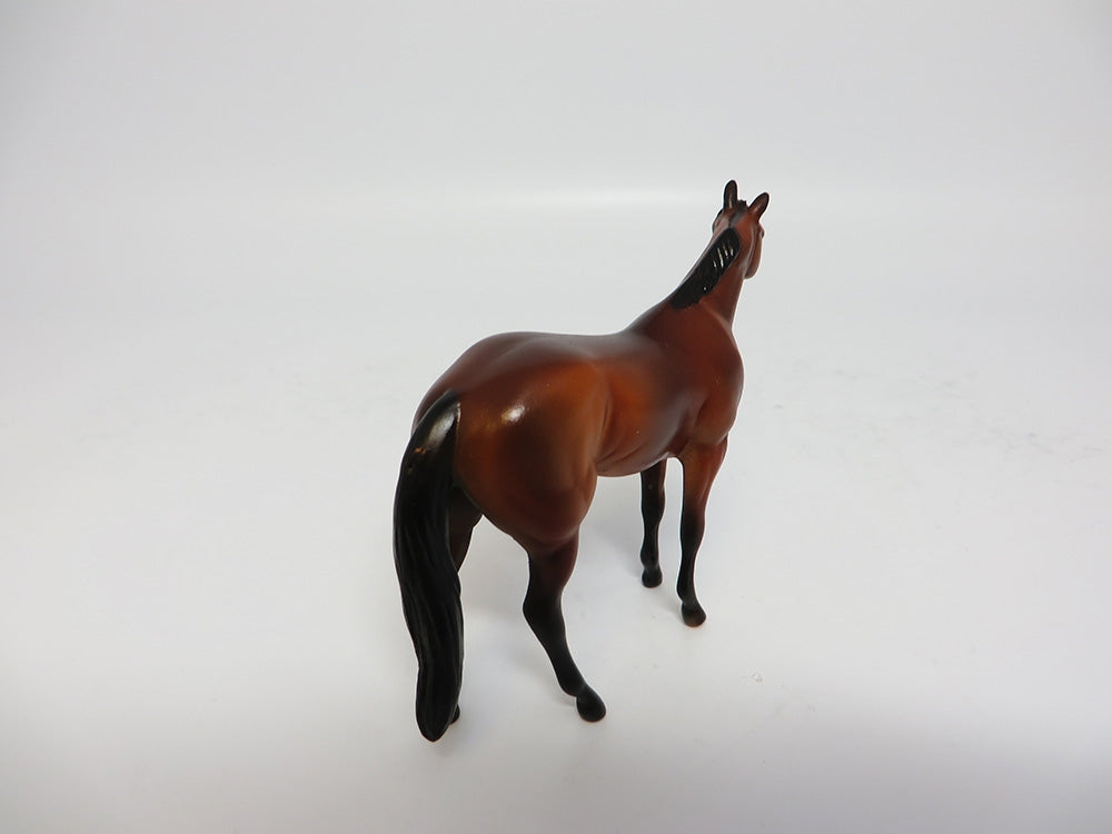 ZIP TYE~OOAK BAY STOCK HORSE CHIP MODEL HORSE 11/31/17
