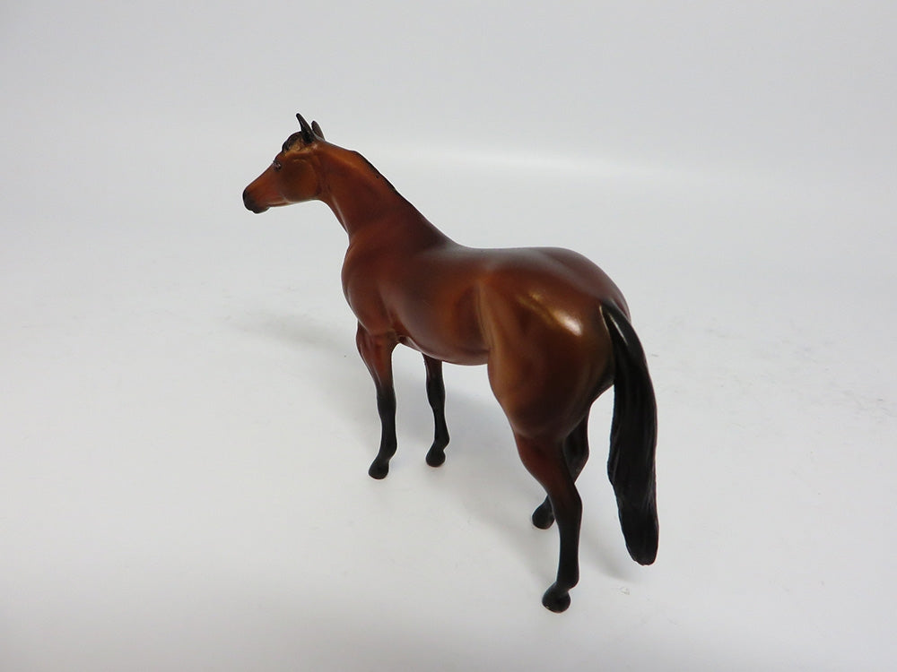 ZIP TYE~OOAK BAY STOCK HORSE CHIP MODEL HORSE 11/31/17
