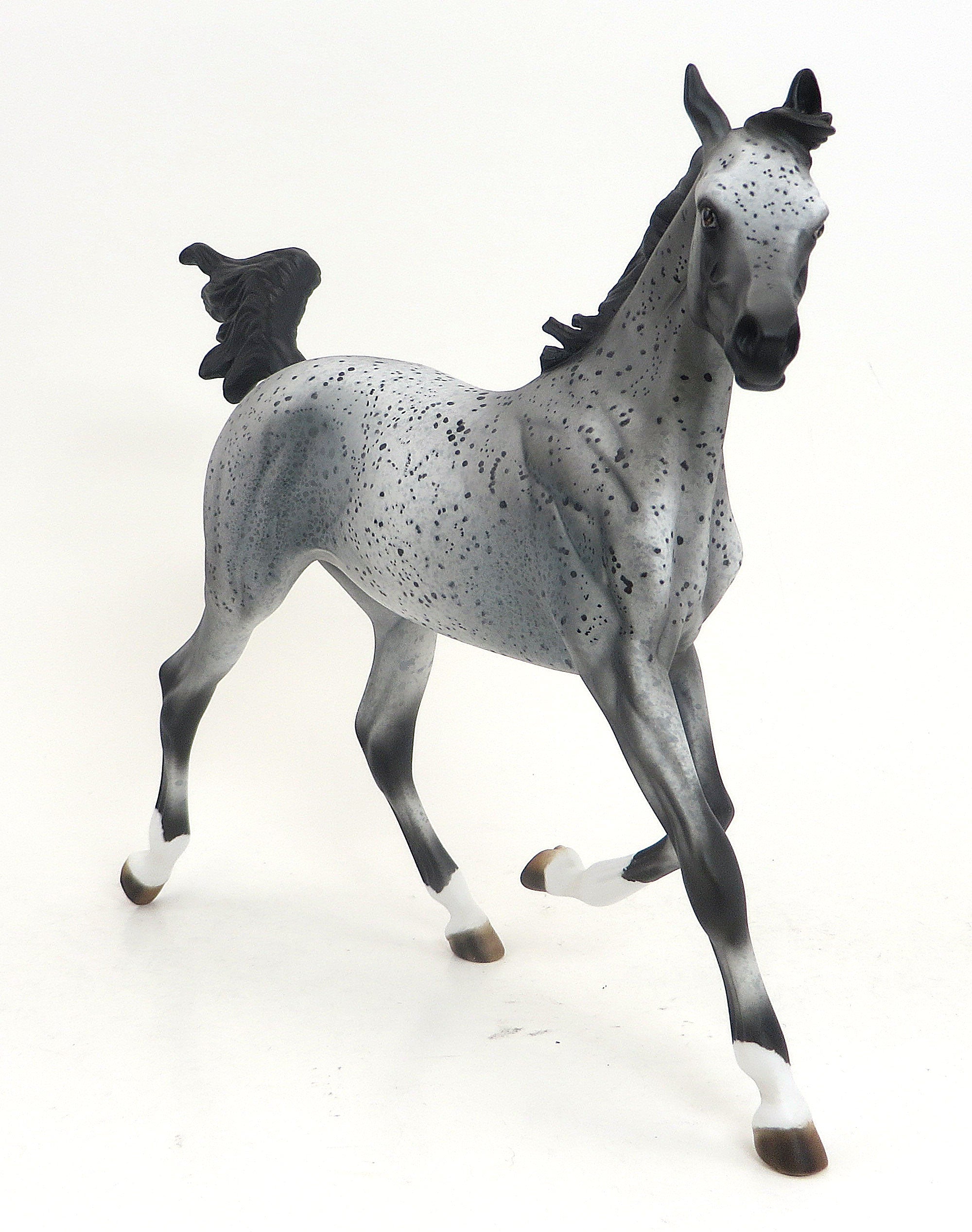 IRIS (&quot;Rainbow Goddess &amp; Messenger&quot;) - OOAK Grey Appaloosa Yearling - 9/11