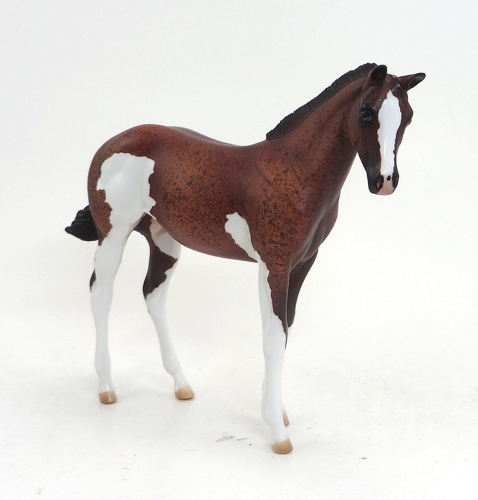INKA- OOAK Chestnut Roan Paint Weanling  9/11