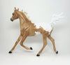 SUN GODDESS-OOAK-PALIMINO APPALOOSA YEARLING MODEL HORSE 12/28