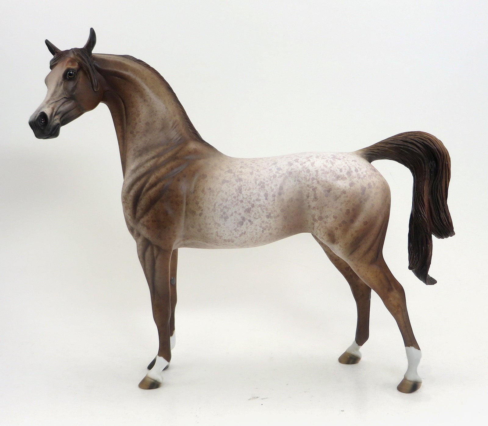 EPONA (Goddess Protector of Horses) - OOAK CHESTNUT APPALOOSA ARABIAN by Allen - 9/11