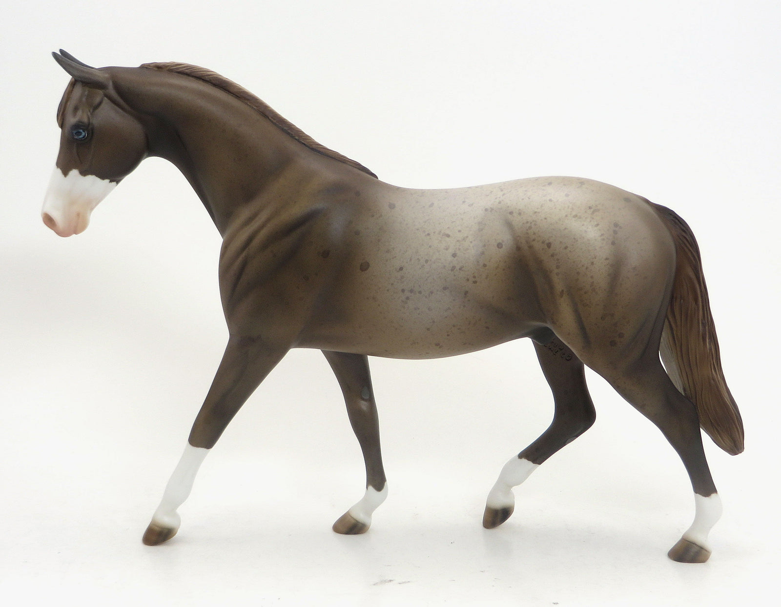 TWO BITS - OOAK ROAN PONY MODEL HORSE - 9/11