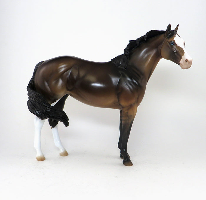 SAGEBRUSH - OOAK Buckskin Paint ISH Model Horse - 11/13