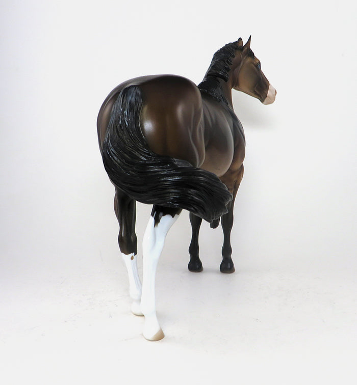 SAGEBRUSH - OOAK Buckskin Paint ISH Model Horse - 11/13