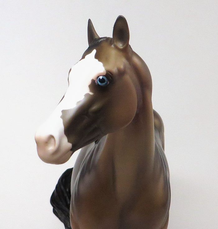 SAGEBRUSH - OOAK Buckskin Paint ISH Model Horse - 11/13