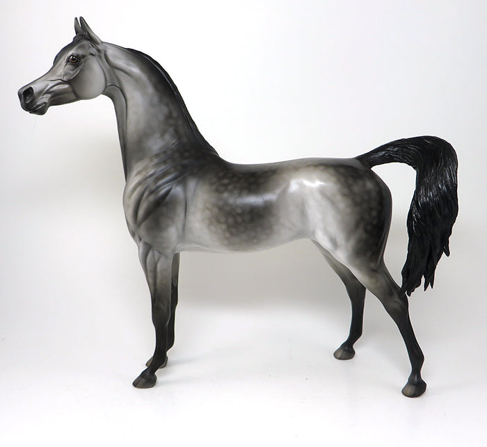 dapple grey arabian model horse