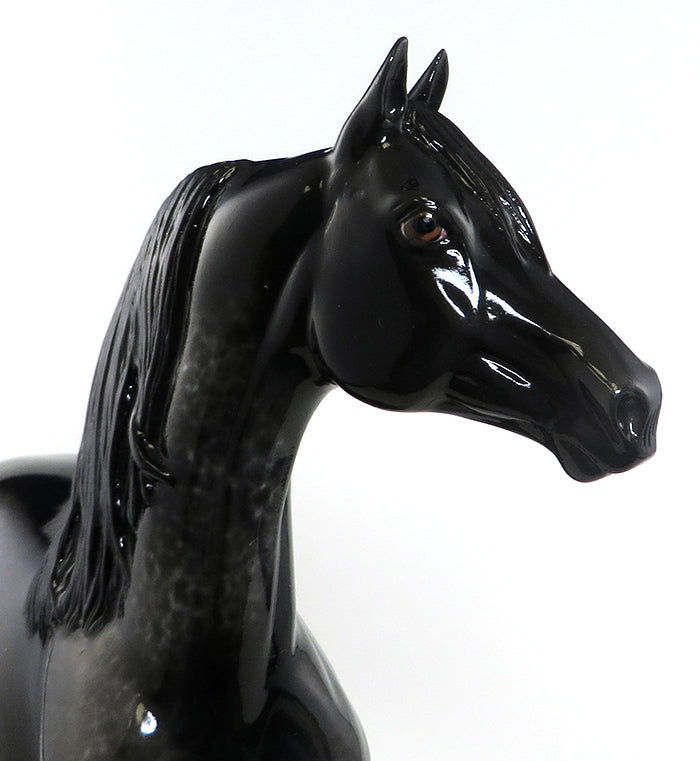 Black OOAK Horse