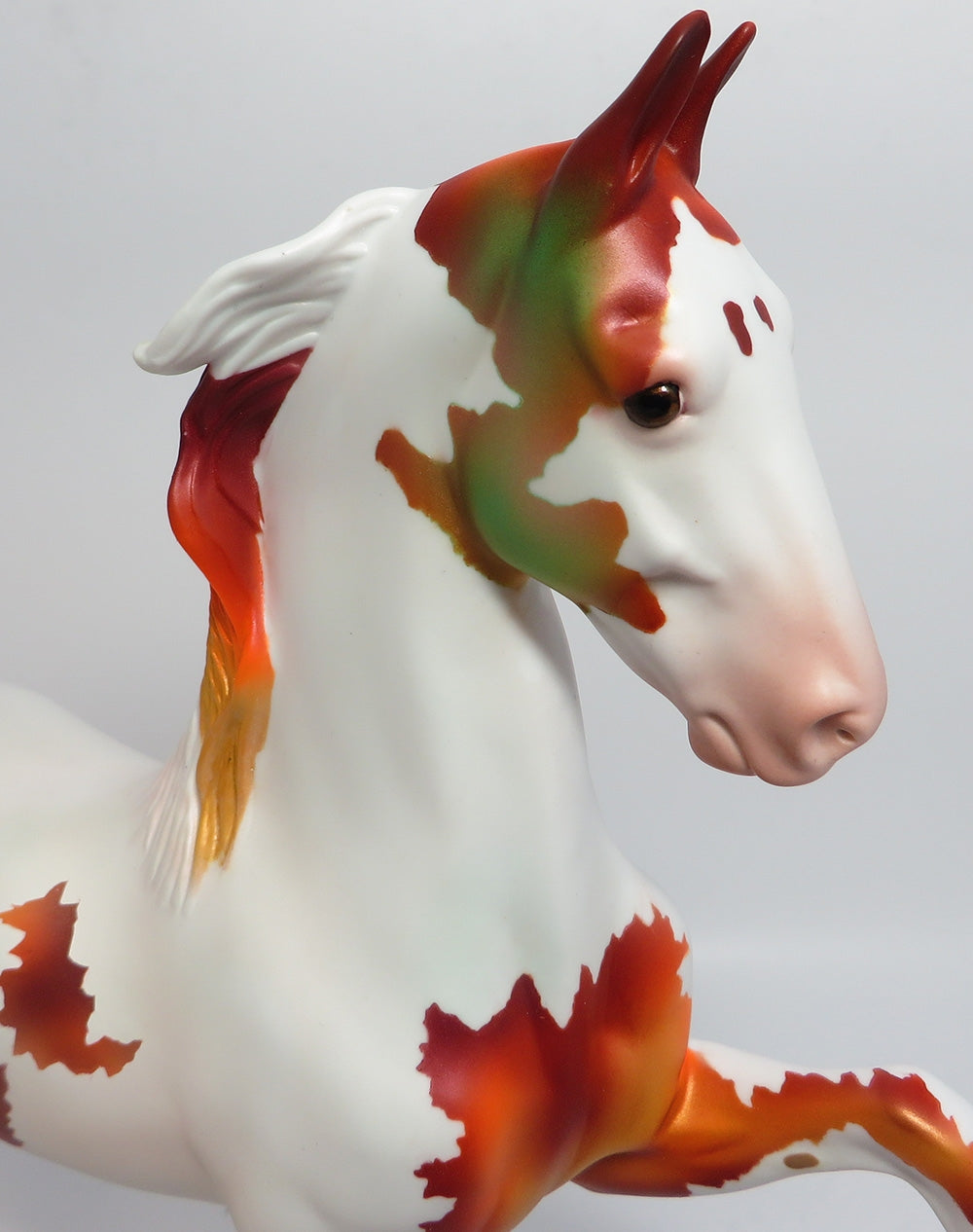 AUTUMN DANCER~OOAK FALL DECORATOR SADDLEBRED MODEL HORSE 11/2/17