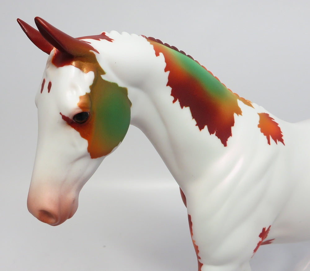 MAPLE SENSATION-OOAK FALL DECORATOR PONY MODEL HORSE 11/2/17