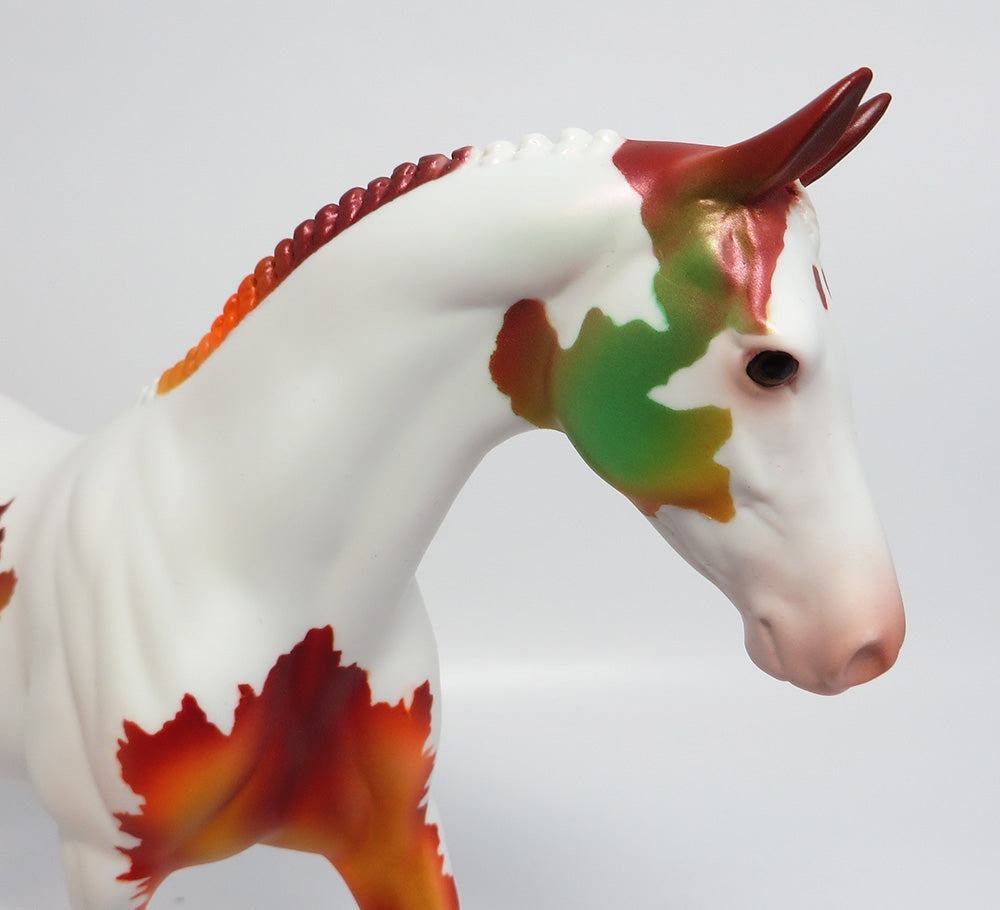 MAPLE SENSATION-OOAK FALL DECORATOR PONY MODEL HORSE 11/2/17