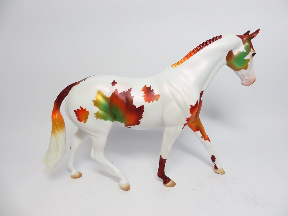 MAPLE SENSATION-OOAK FALL DECORATOR PONY MODEL HORSE 11/2/17