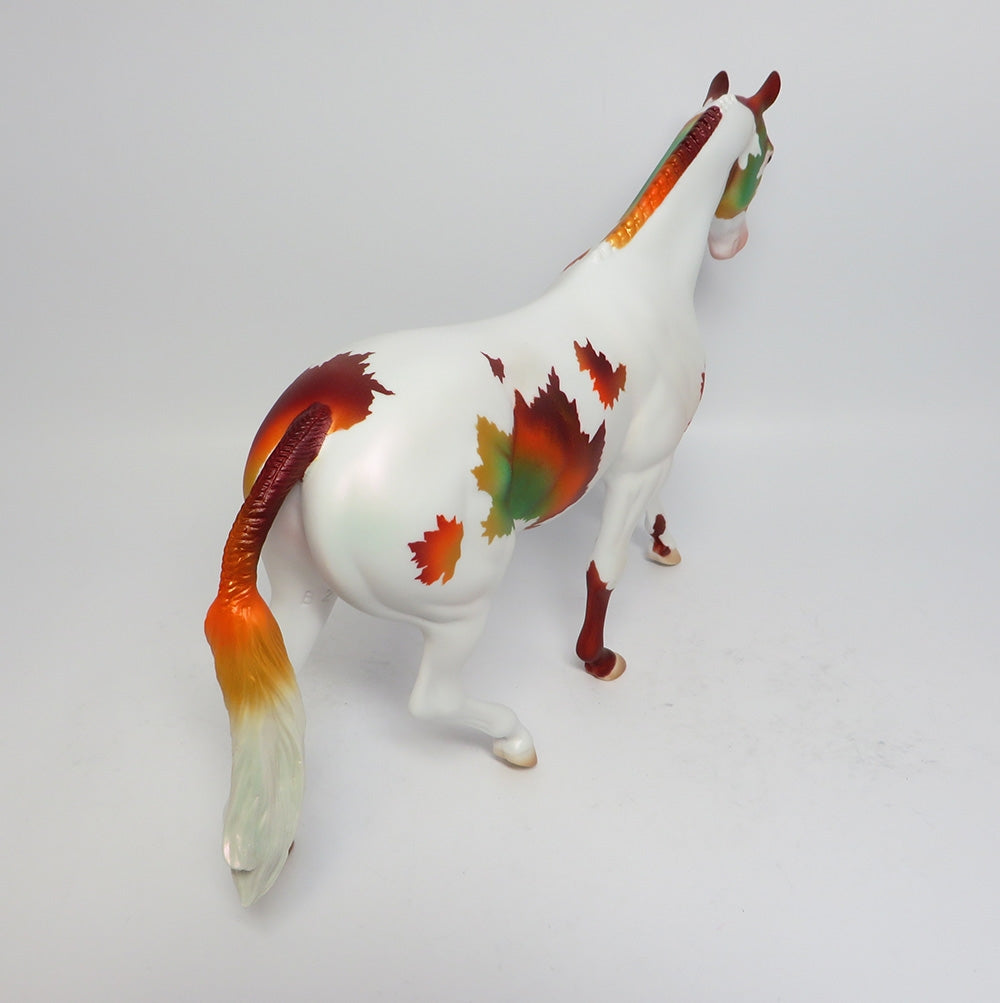 MAPLE SENSATION-OOAK FALL DECORATOR PONY MODEL HORSE 11/2/17