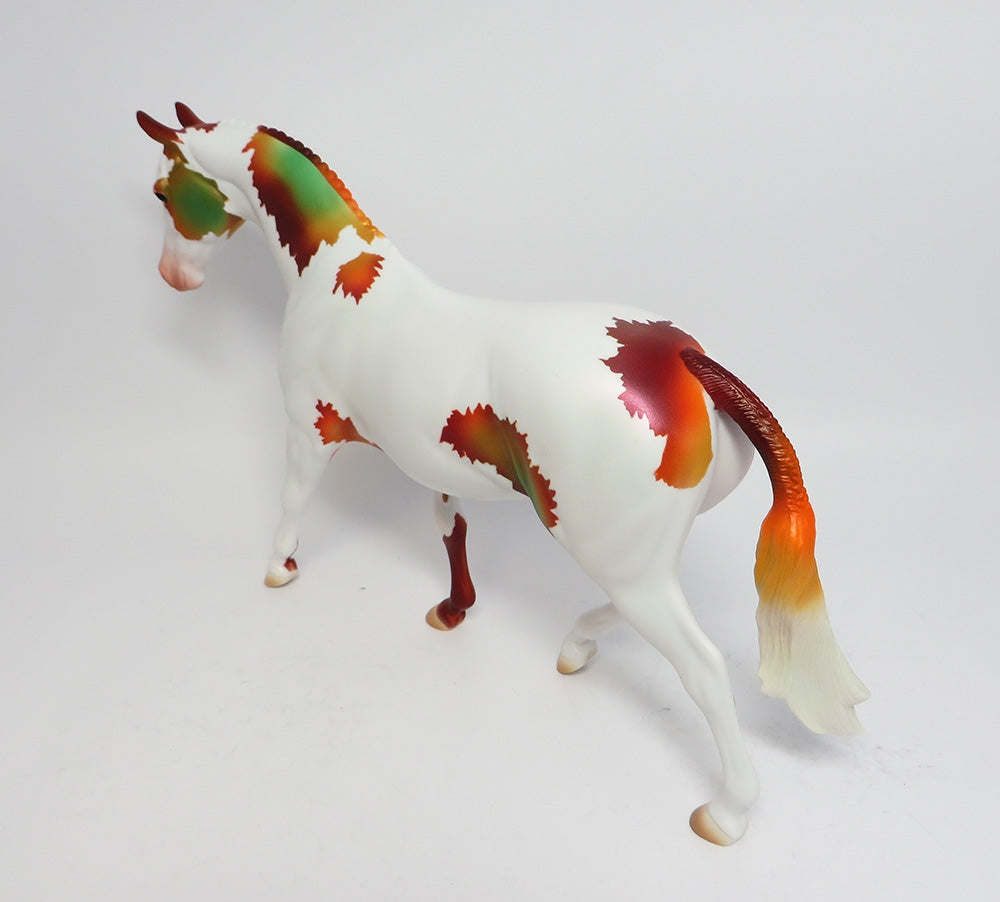 MAPLE SENSATION-OOAK FALL DECORATOR PONY MODEL HORSE 11/2/17
