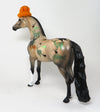 CAMO GREEN - OOAK Morgan Decorator Model Horse -11/16