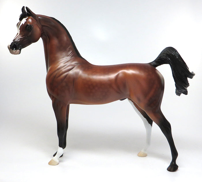 dr. pepper bay arabian model horse 