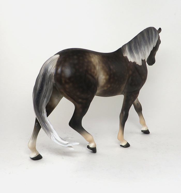 AT YOU&#39;RE LEISURE - Sheryl Leisure OOAK Silver Dapples Pony Model Horse - 11/19