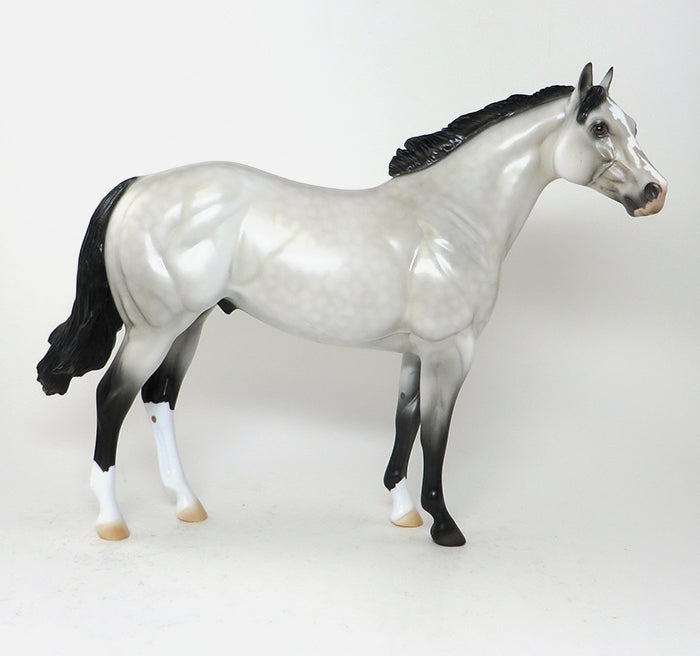 dapple grey model horse one of a kind