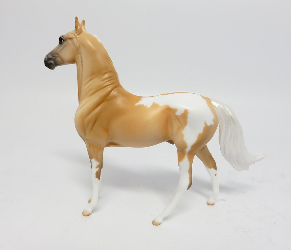 NIKO~OOAK PALOMINO PAINT MORGAN CHIP MODEL HORSE 11/3/17