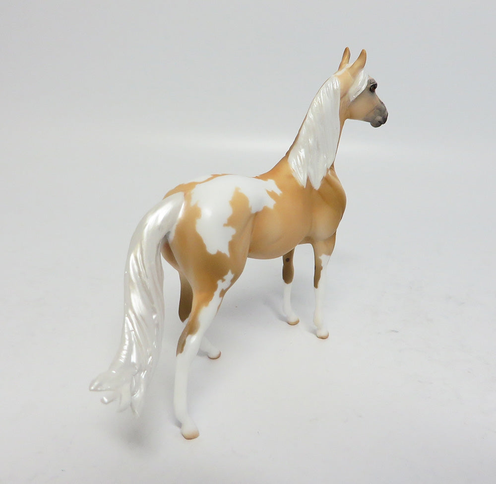 NIKO~OOAK PALOMINO PAINT MORGAN CHIP MODEL HORSE 11/3/17