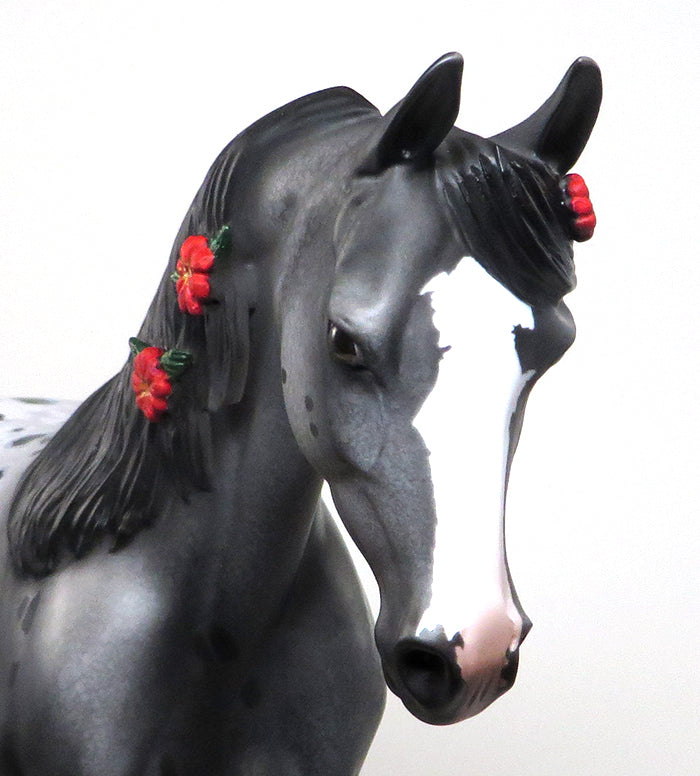 MARGARITA TIME-OOAK-APPALOOSA THOROUGHBRED MODEL HORSE 12/30