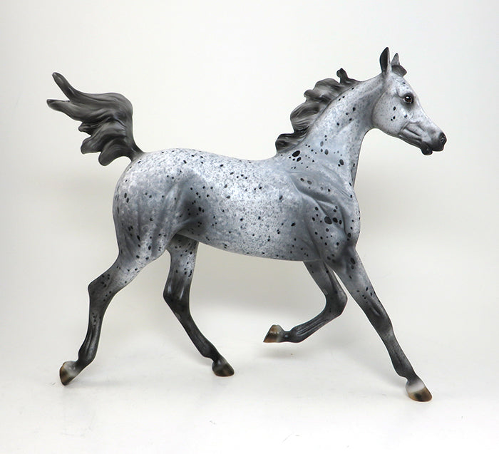 davos appaloosa yearling model horse