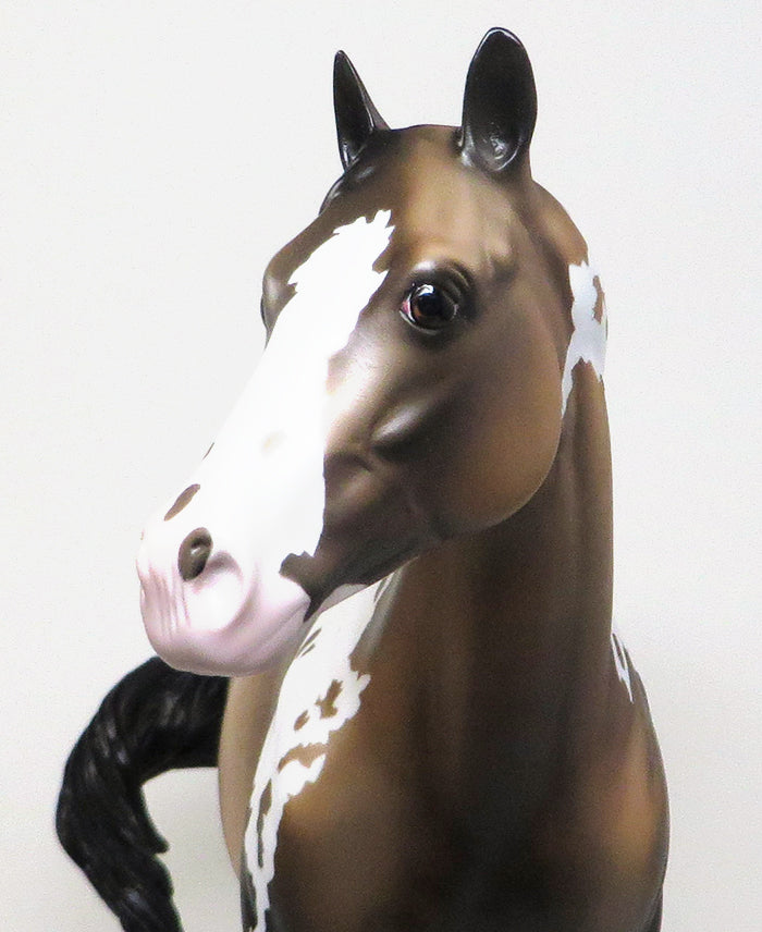 ICE ICE BABY-DAPPLE BUCKSKIN PAINT ISH MODEL HORSE 12/29