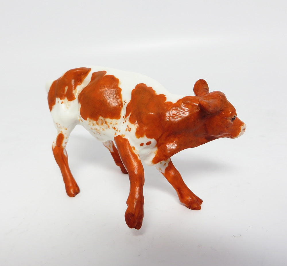 SAM-OOAK CHESTNUT SPOTTED CUTTER CALF CHIP 11/10/17