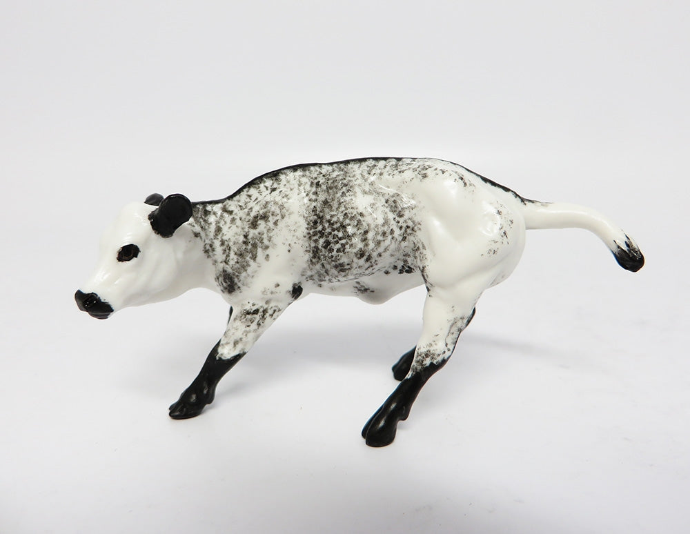 GRAHAM~OOAK BLACK SPECKLED CUTTER CALF CHIP 11/10/17