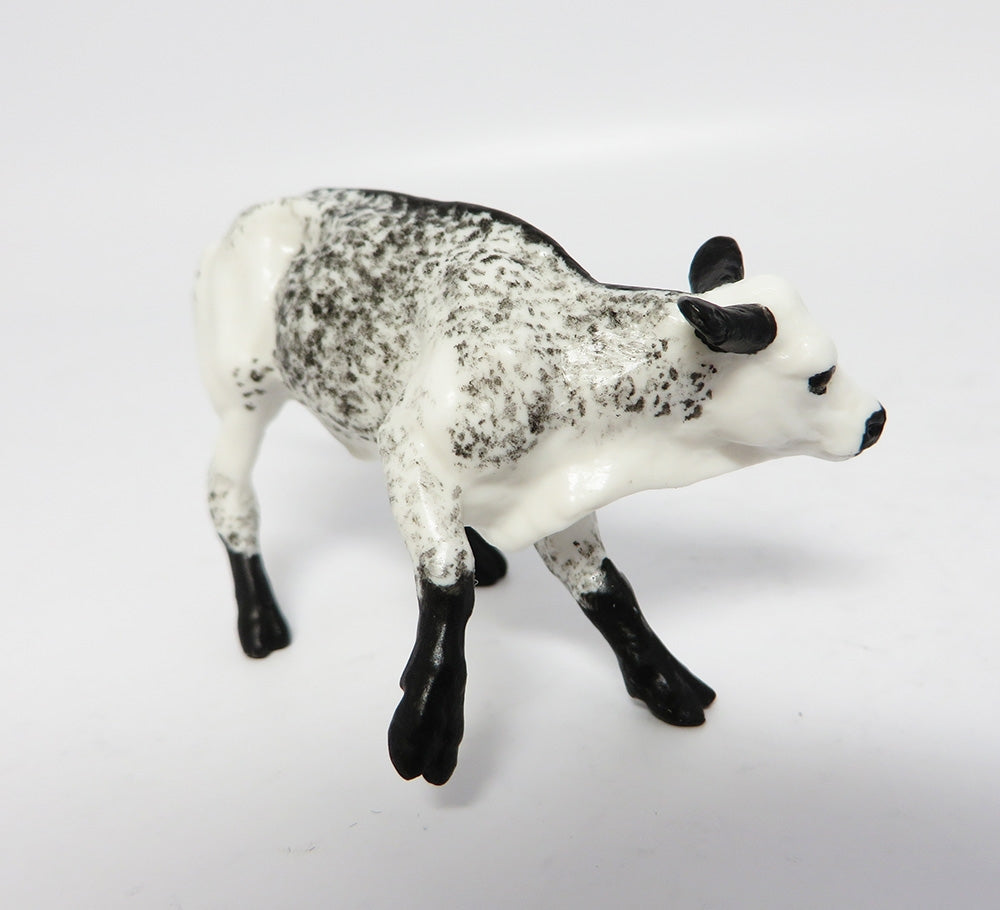 GRAHAM~OOAK BLACK SPECKLED CUTTER CALF CHIP 11/10/17