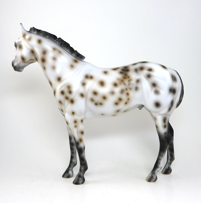 cypher buckskin appaloosa model horse