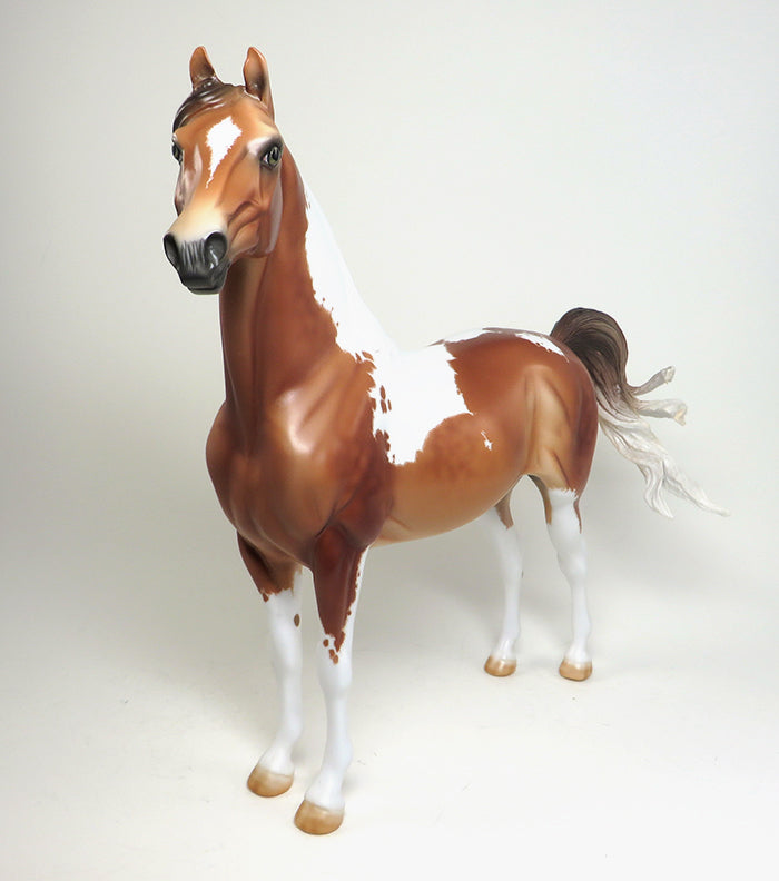SASSY JACK - OOAK CHESTNUT PAINT MORGAN MODEL HORSE by SHEILA BISHOP - 1/22