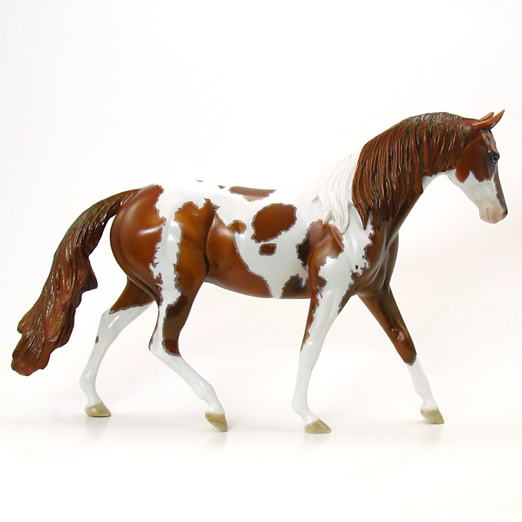 COOKIE MONSTER - OOAK Chestnut Pinto Pony 6/15