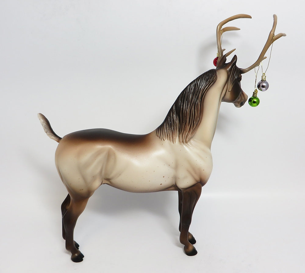 SVEN~PRE-ORDER LE-23 REINDEER MORGAN MODEL HORSE 11/10/17 (SAMPLE)*1 AVAILABLE