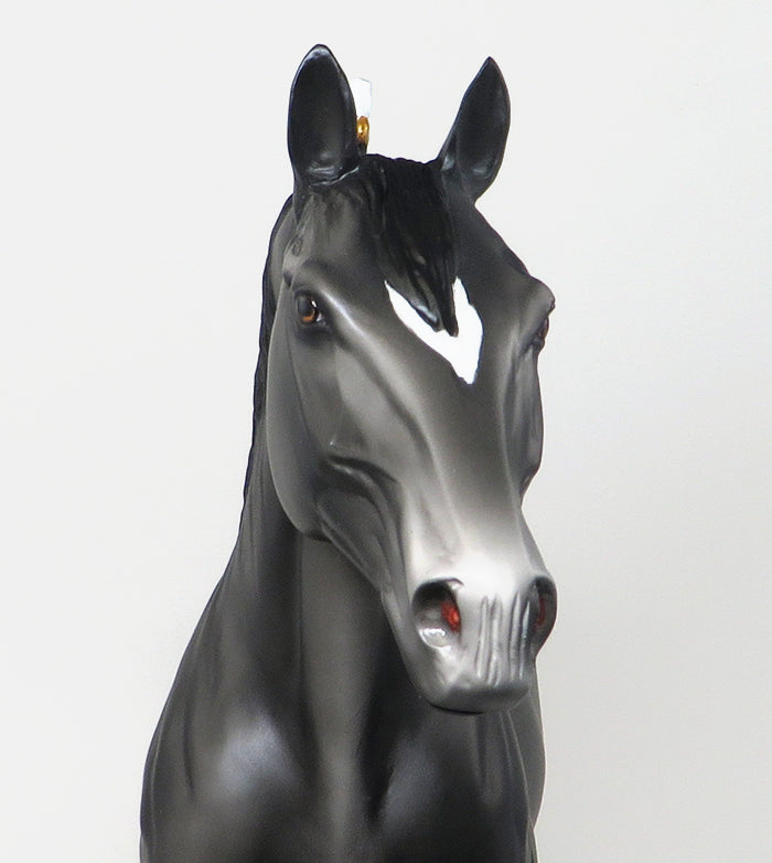 Black Model Horse