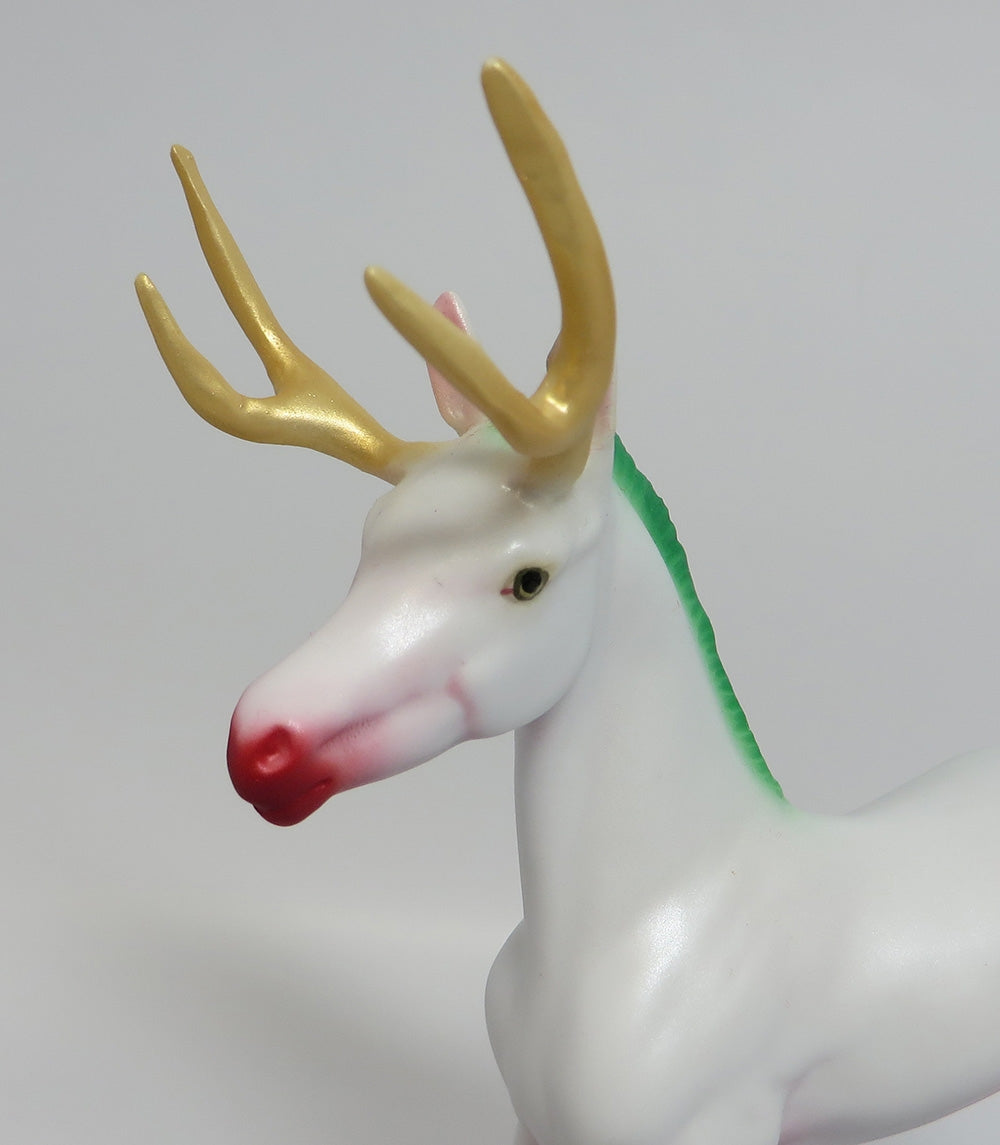 PEPPERMINT KISS~LE-15 CHRISTMAS FOAL MODEL HORSE 11/10/17