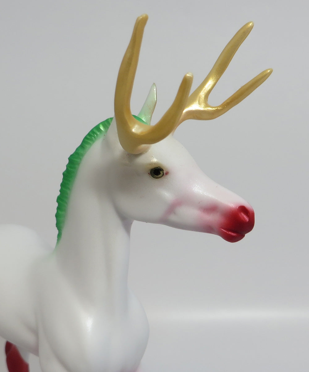 PEPPERMINT KISS~LE-15 CHRISTMAS FOAL MODEL HORSE 11/10/17