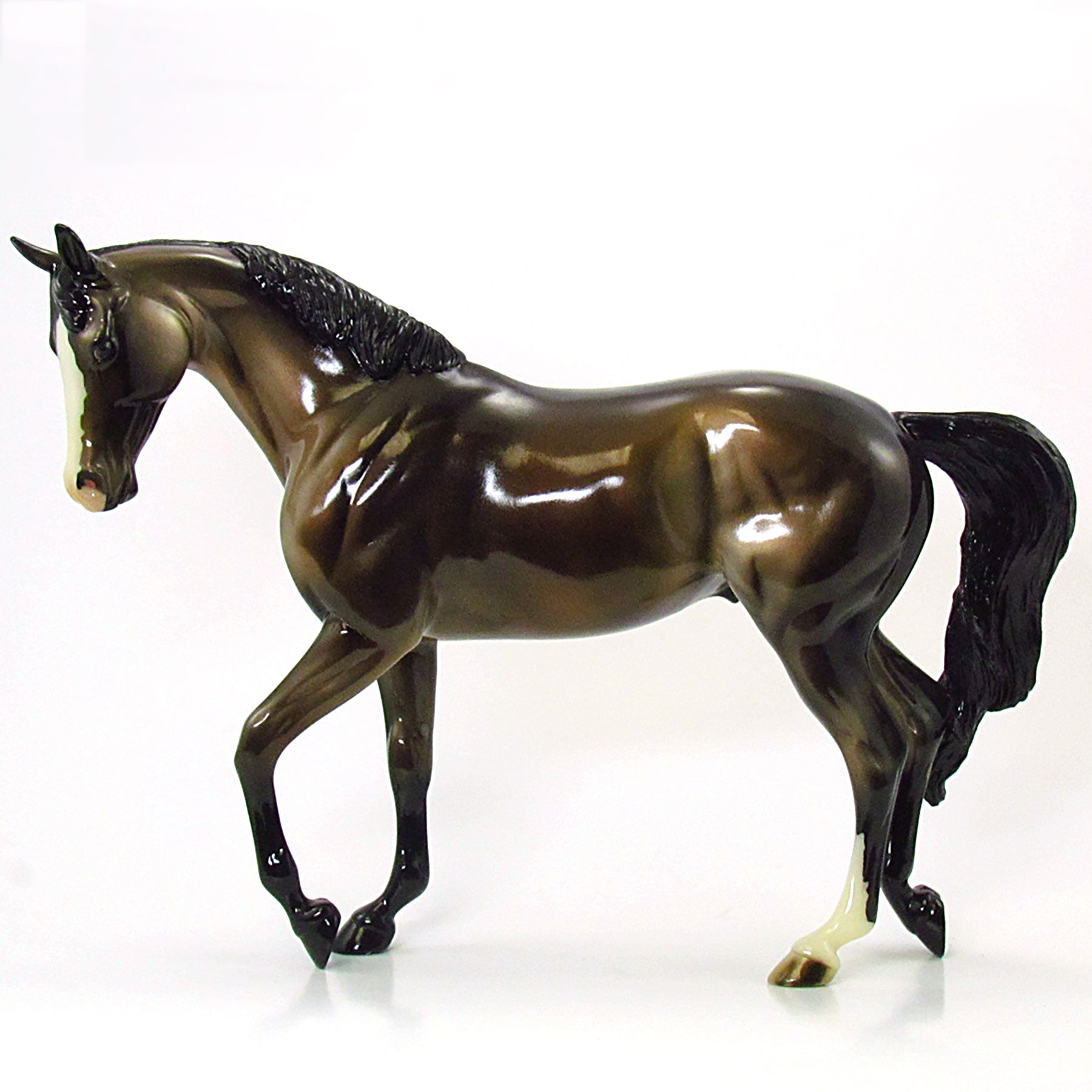 MR. PICKLE - OOAK Bay W/ Bronze Metallic Undertones Thoroughbred 6/15