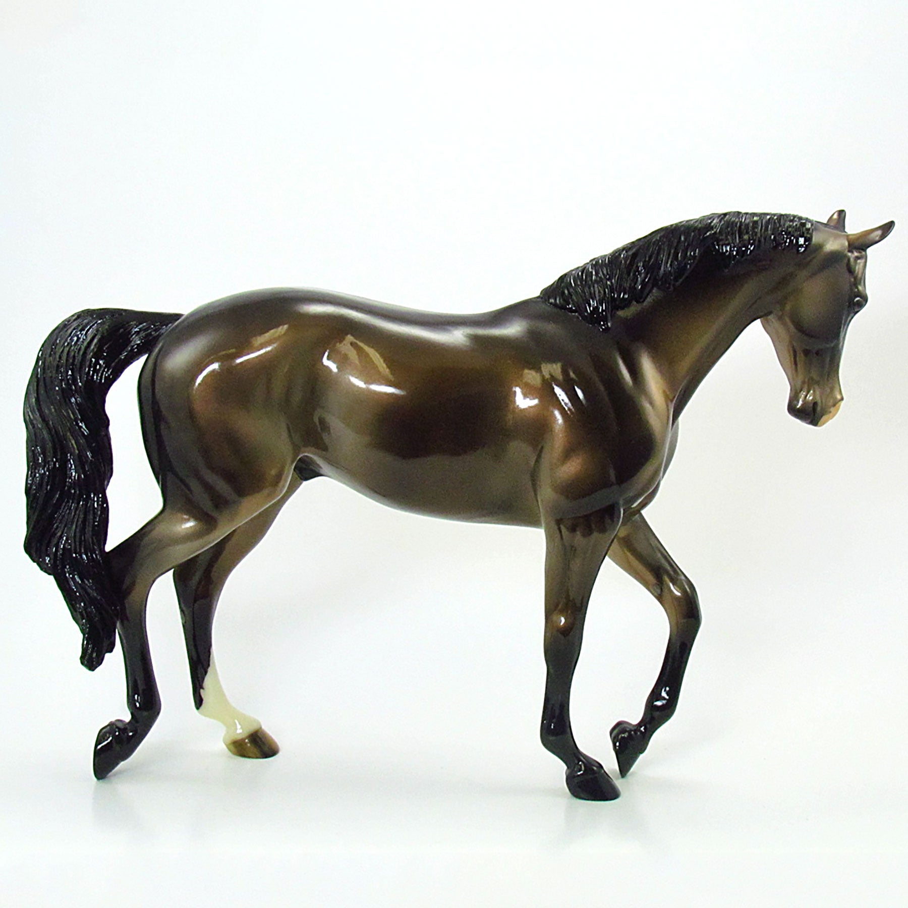 MR. PICKLE - OOAK Bay W/ Bronze Metallic Undertones Thoroughbred 6/15