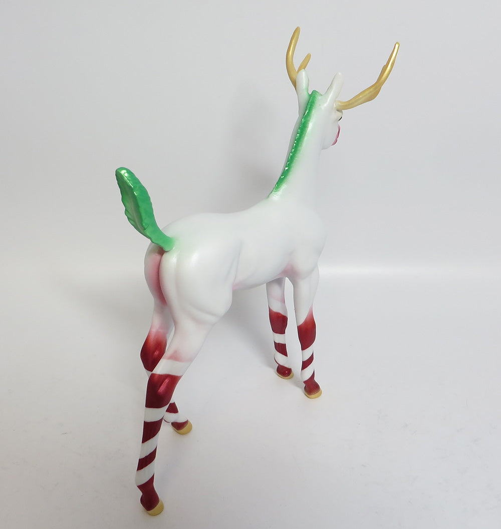 PEPPERMINT KISS~LE-15 CHRISTMAS FOAL MODEL HORSE 11/10/17