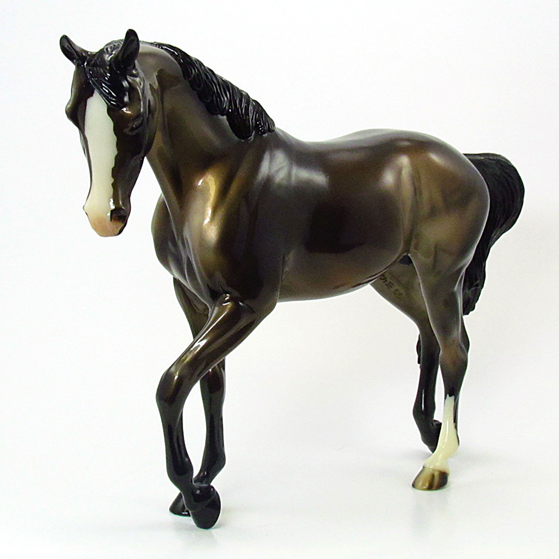 MR. PICKLE - OOAK Bay W/ Bronze Metallic Undertones Thoroughbred 6/15