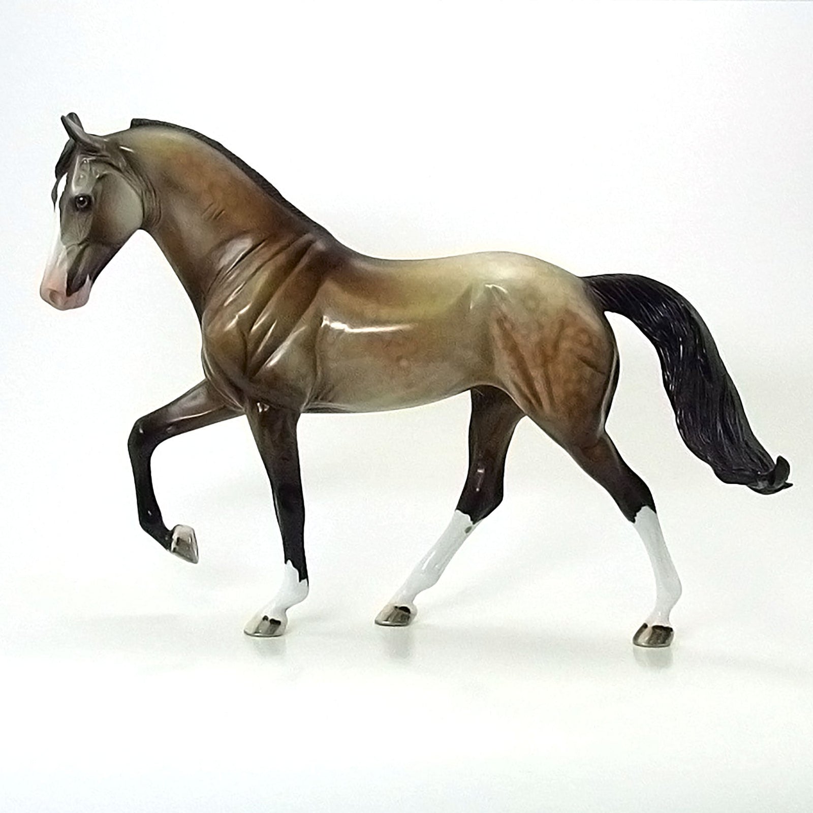 MY SUGAR - OOAK Dappled Buckskin Tennessee Walker Model Horse - 6/15