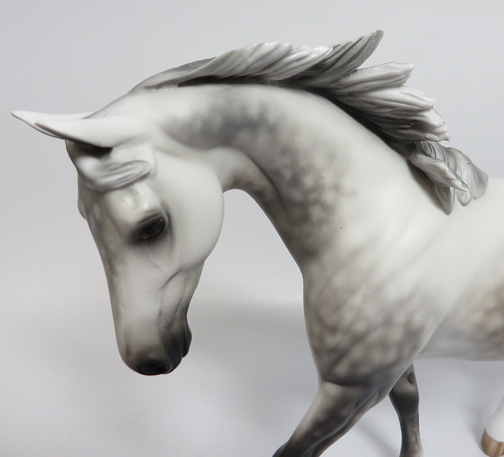 STARLIGHT~OOAK STAR DAPPLE PONY MODEL HORSE BY SHERYL LEISURE 11/13/17