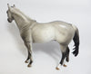 SILVER LINNING-OOAK CUSTOM SILVER DUN ISH MODEL HORSE PAINTED BY SHERYL LEISURE