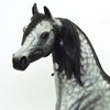 SHIMMERING MIDNIGHT - OOAK Grey Appaloosa Arabian 6/15
