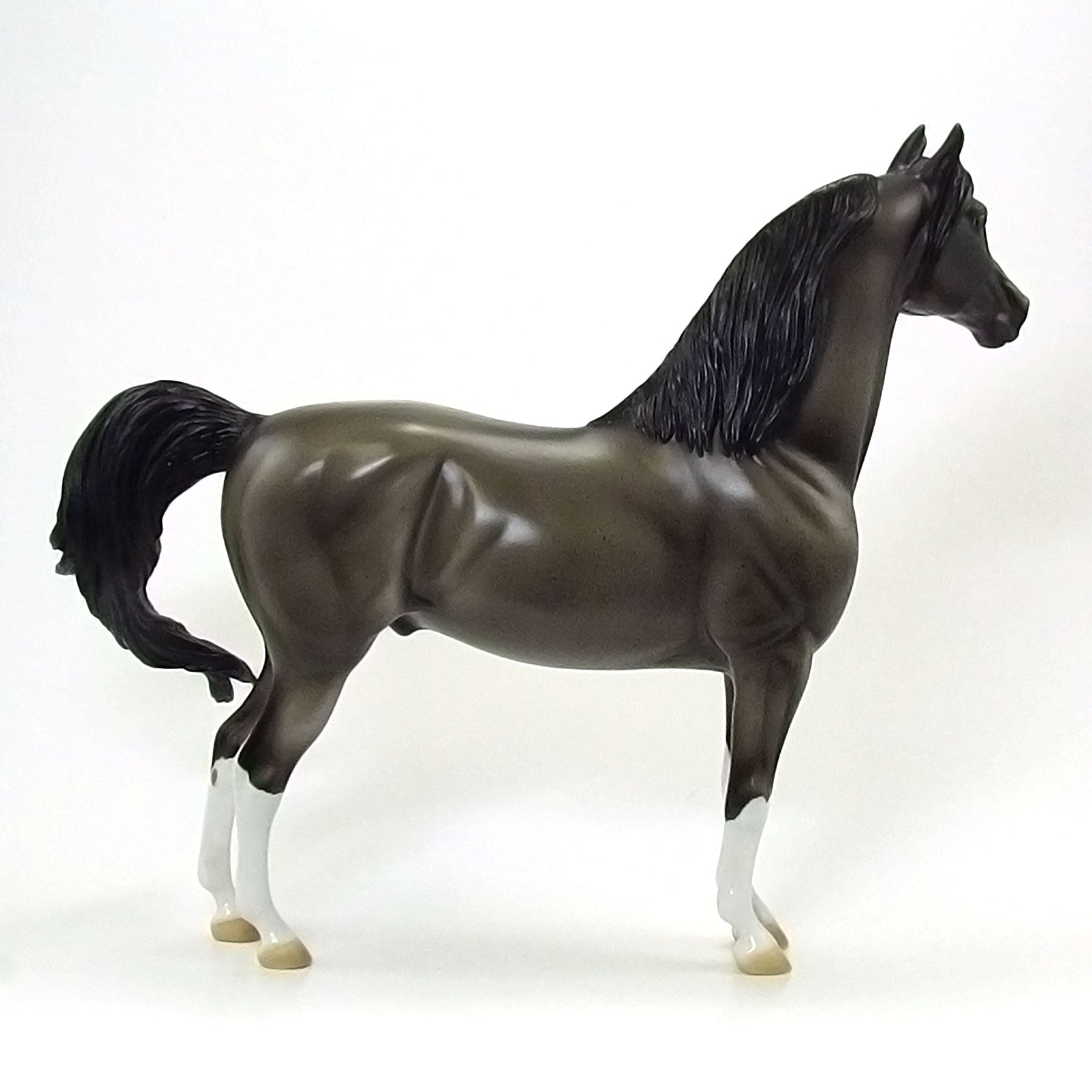 MAN MADE HORSE- OOAK Blue Roan Morgan 6/15