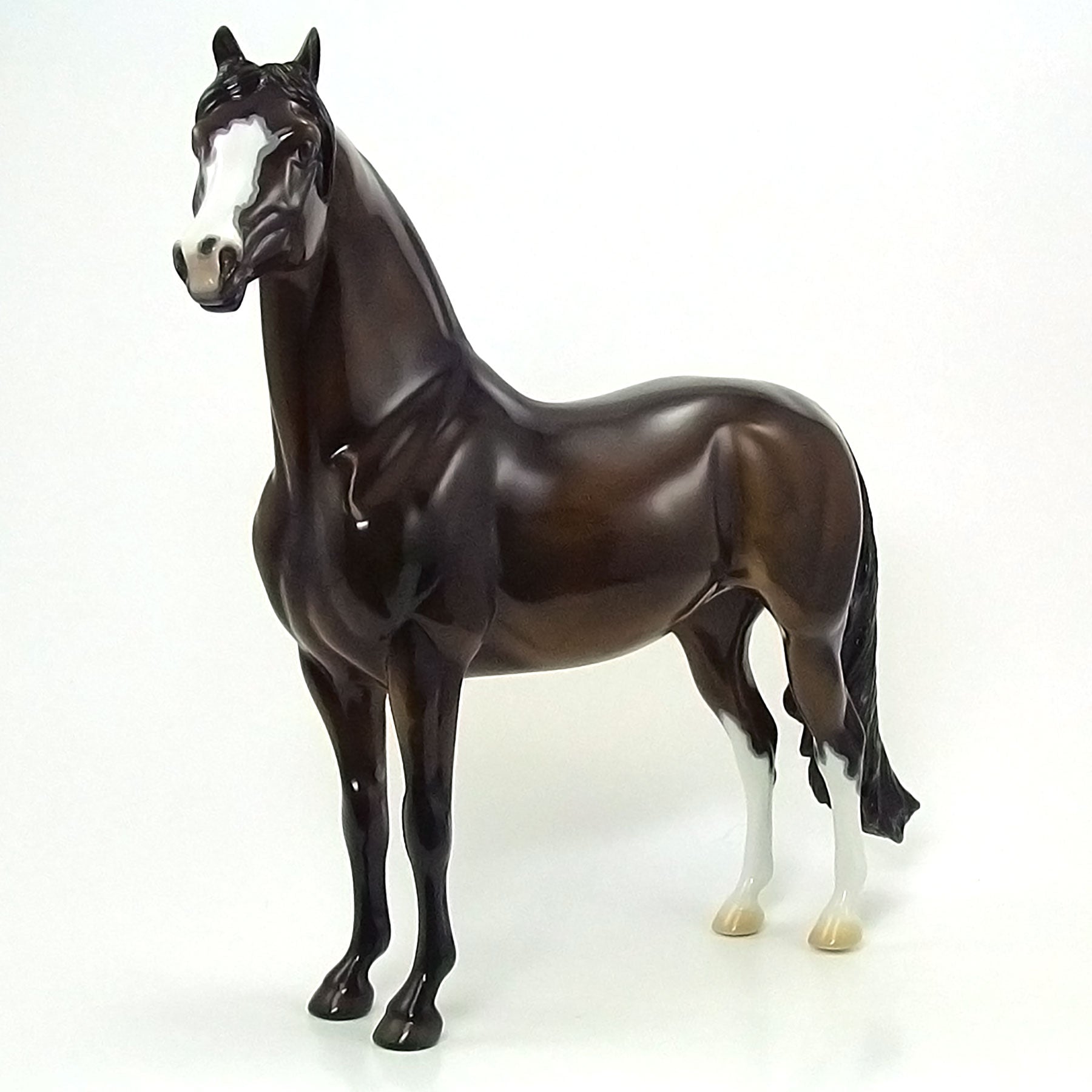 DARK DESIRE- OOAK Bay Morgan Model Horse - 6/15