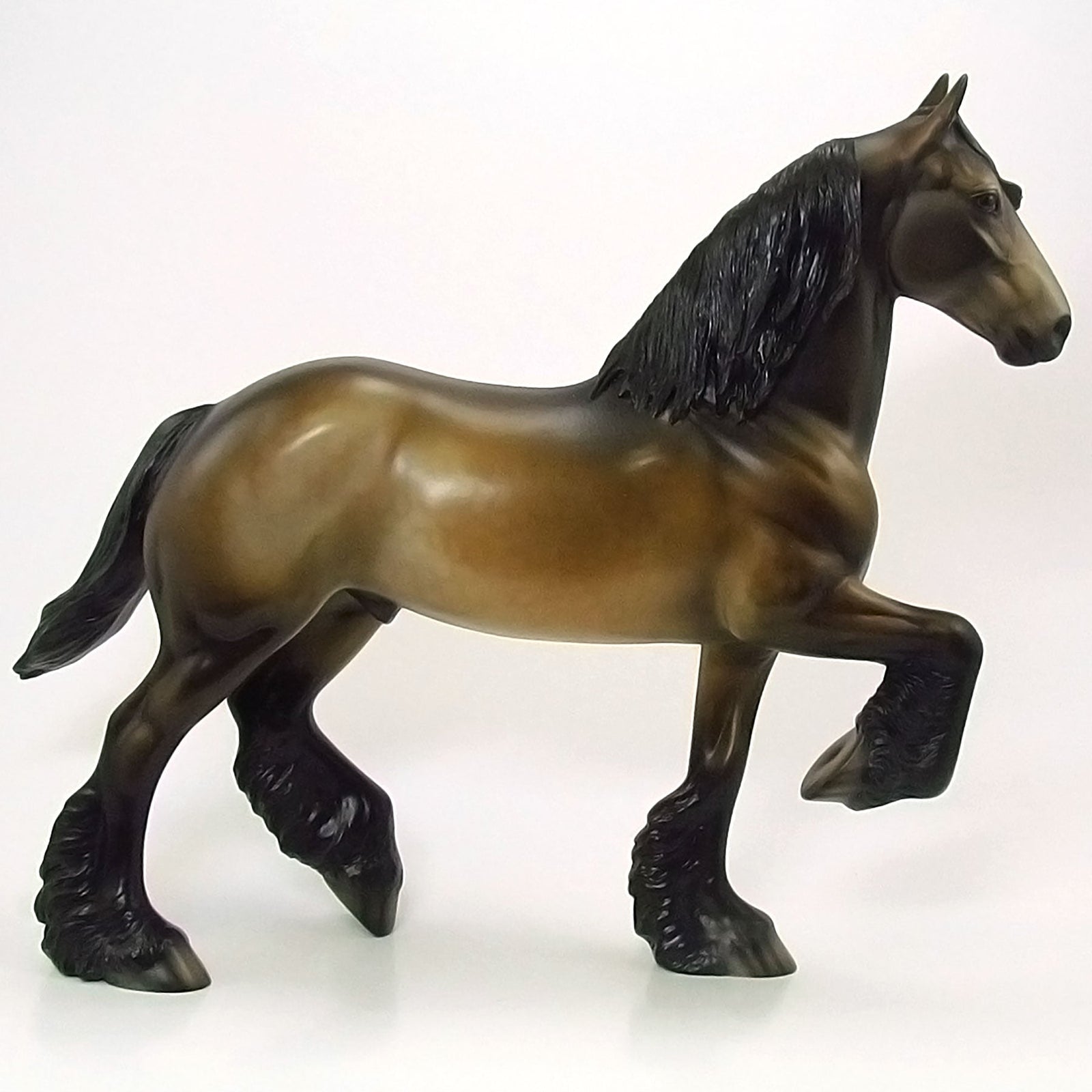 PRECEPT ROCKS - OOAK Dappled Sooty Buckskin Trotting Drafter 6/15