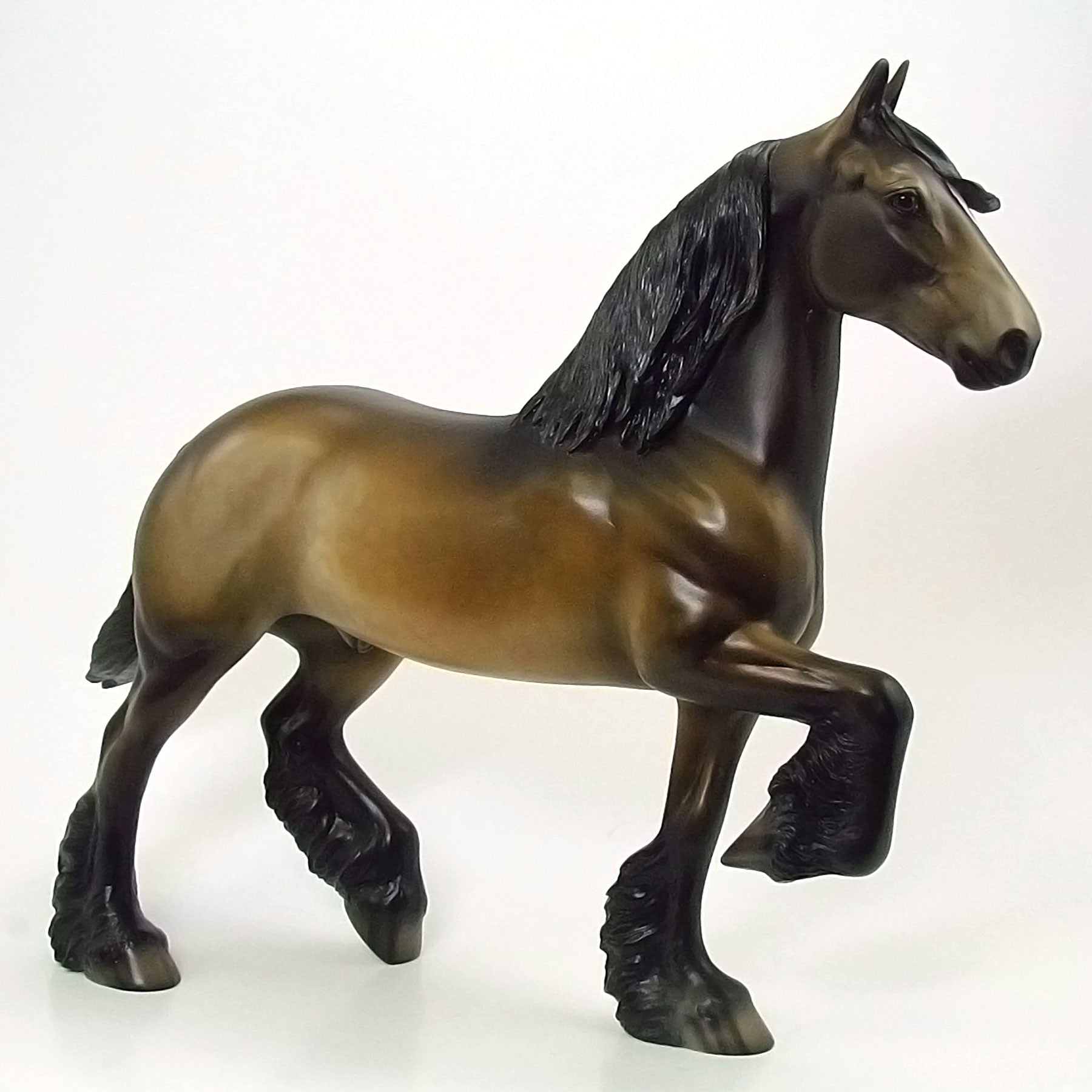 PRECEPT ROCKS - OOAK Dappled Sooty Buckskin Trotting Drafter 6/15